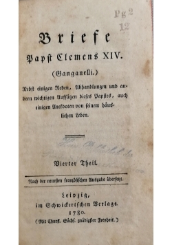 Briese, 1780r