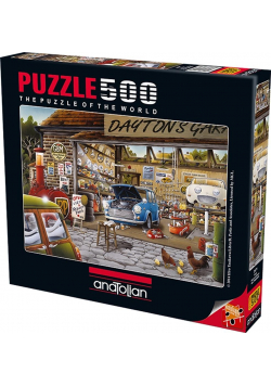 Puzzle 500 Garaż Daytona