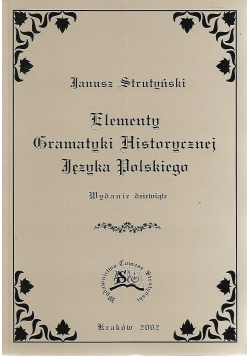 Elementy gramatyki historycznej języka polskiego