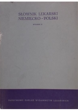 Słownik lekarski niemiecko-polski
