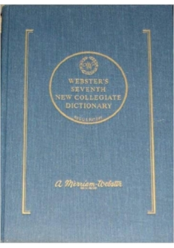 Websters seventh new collegiate dictionary