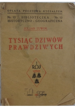 Tysiąc dziwów prawdziwych, 1926 r.
