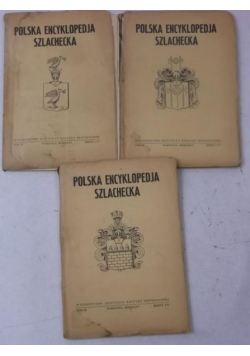 Polska encyklopedia szlachecka, 1935 r.