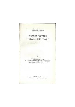 W poszukiwaniu straconego czasu 1