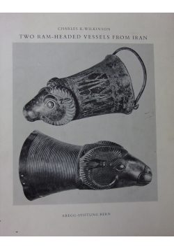 Two Ram - Headed Vessels From Iran