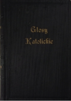 Głosy katolickie, Rocznik XXXI, 1931 r.