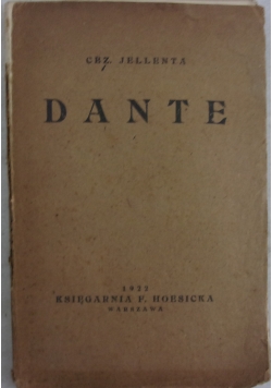 Dante, 1922 r.