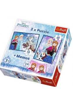Puzzle 2w1+ memos - Siostry TREFL