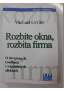 Levine Michael - Rozbite okna, rozbita firma