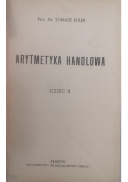 Arytmetyka Handlowa cz. II