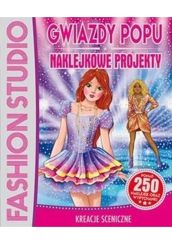 Fashion Studio. Gwiazdy Popu. Naklejkowe projekty