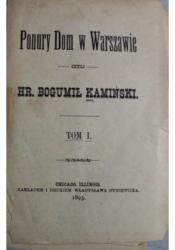 Ponury Dom w Warszawie 1893 r.