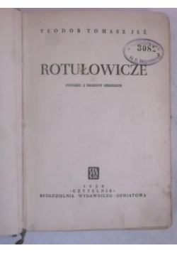 Rotułowicze, 1950 r.