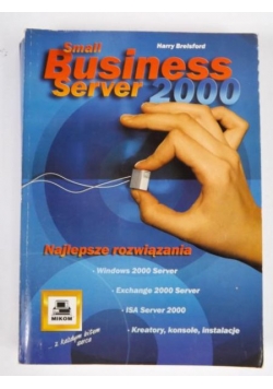 SBS 2000 Najlepsze rozwiązania Small Business Server 2000