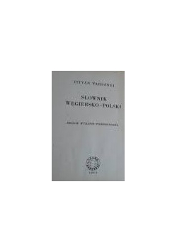 Słownik węgiersko-polski
