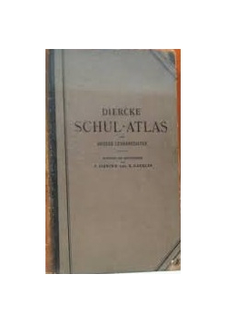 Diercke Schulatlas fur hohere lehranstalten, 1929 r.