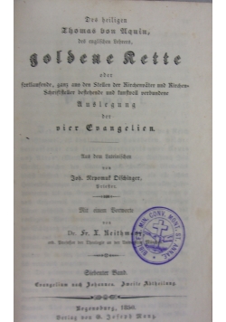 Goldene Rette,  1850r.