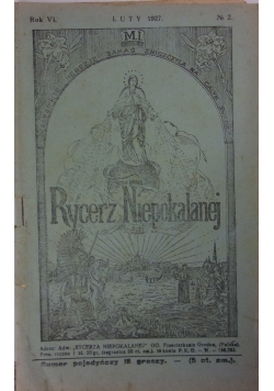 Rycerz Niepokalanej, 1927 r.