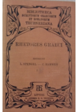 Rhetores Graeci, 1894 r.