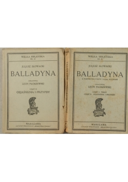 Balladyna, Część I i II, 1929 r.