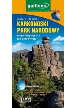 Mapa tur. dla aktywnych - Karkonoski PN 1:33 000