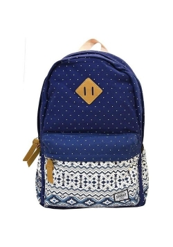 Plecak zaokrąglony Dots Blue