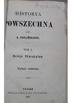 Historya powszechna 1882 r.
