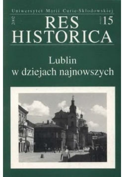 Res historica zeszyt 15