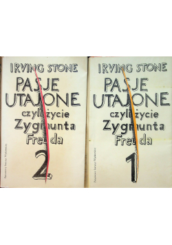 Pasje utajone czyli życie Zygmunta Freuda 2 tomy