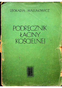 Podręcznik łaciny kościelnej