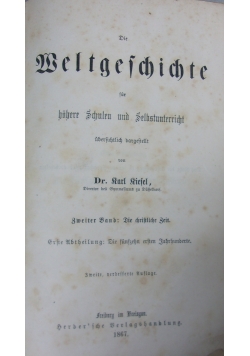 Weltgeschichte, 1867 r.
