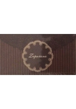 Zaproszenia Bello wzór nr 04 10 sztuk