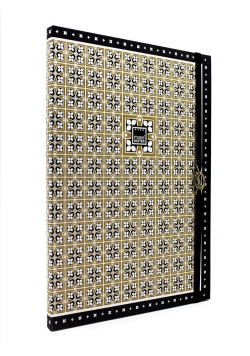 Notatnik A4 Golden tiles