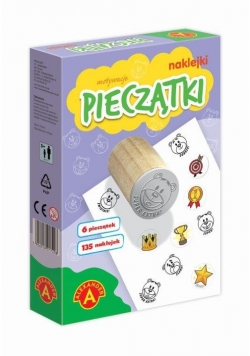 Małe pieczatki i naklejki motywacyjne
