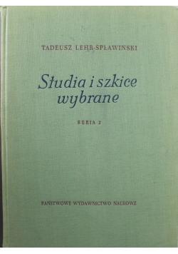 Studia i szkice wybrane Seria 2