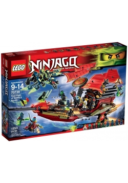 Lego NINJAGO 70738 Ostatni lot Perły Przeznaczenia