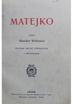 Matejko 1912 r.