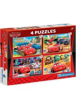Puzzle 2x20 + 2x60 el. Auta 3