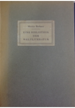 Eine Bibliothek der Weltliteratur, 1947r.