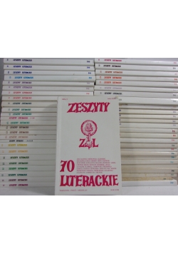Zeszyty literackie. Zestaw 51 książek