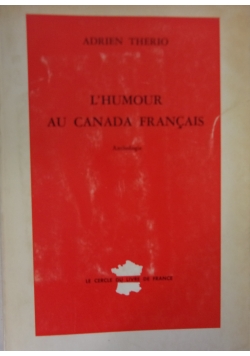 L'Humour au Canada Francais