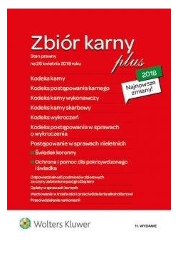 Zbiór karny Plus 2018 w.11
