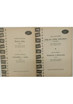 Biblioteka orkiestr tanecznych, zestaw 2 książek