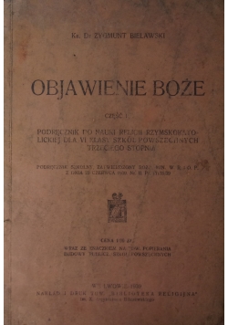 Objawienie Boże, część II. 1939 r.