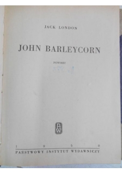 John Barleycorn, 1950 r.