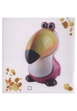 Ceramiczna skarbonka Tukan B mix 3 kolory
