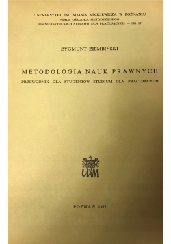 Metodologia nauk prawnych