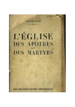 L'eglise des apotres et des Martyrs, 1948r.