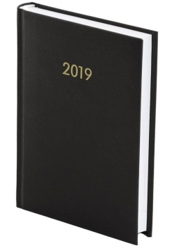 Kalendarz 2019 A5 dzienny Albit czarny