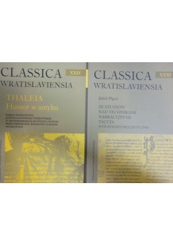 Classica Wratislaviensia XXIII, XXIV